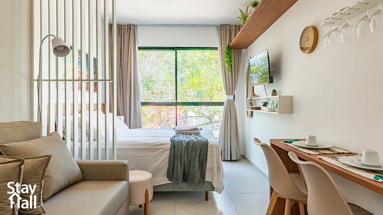 Flat 1 quarto conforto em Maracaípe - 153