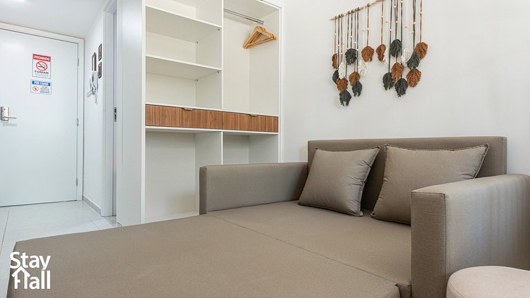 Flat 1 quarto conforto em Maracaípe - 153