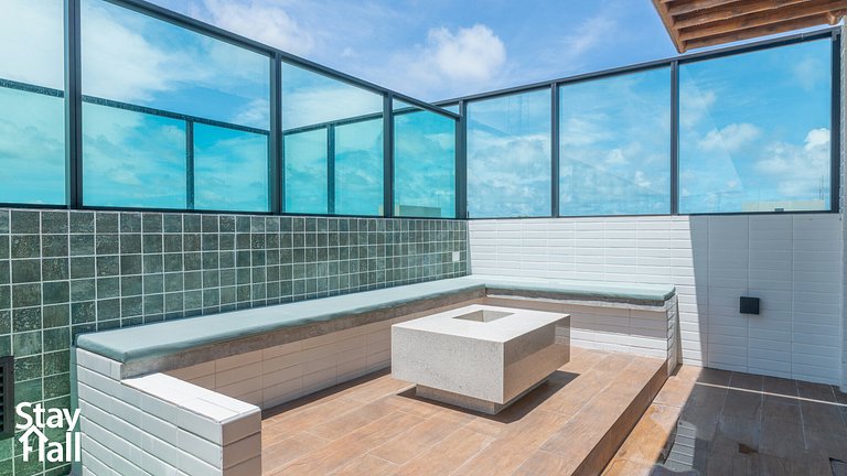 Flat 1 quarto conforto em Maracaípe - 153