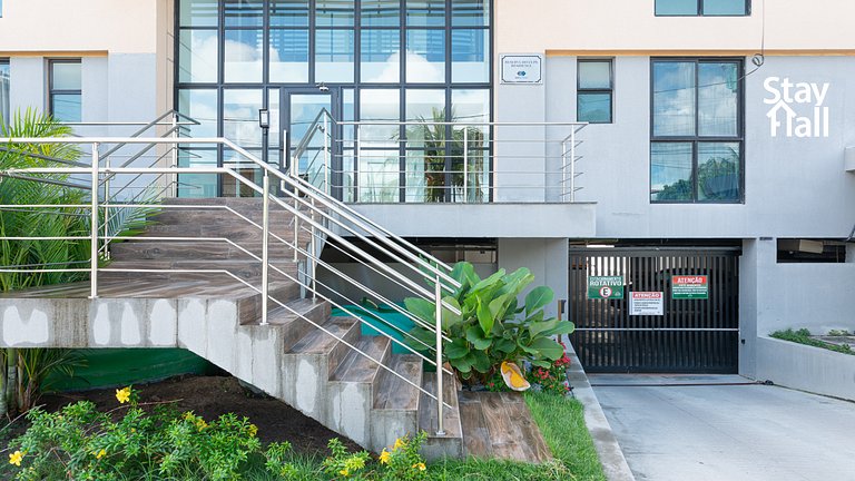 Flat 4 pessoas-Piscina na Cobertura-154D
