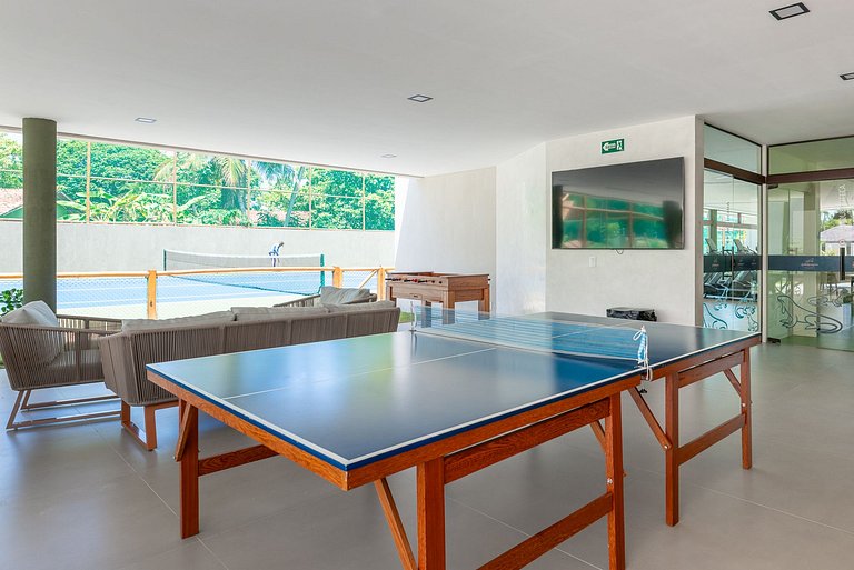 2BR Beachfront Apt Carneiros - SH155