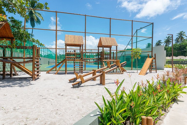 2BR Beachfront Apt Carneiros - SH155