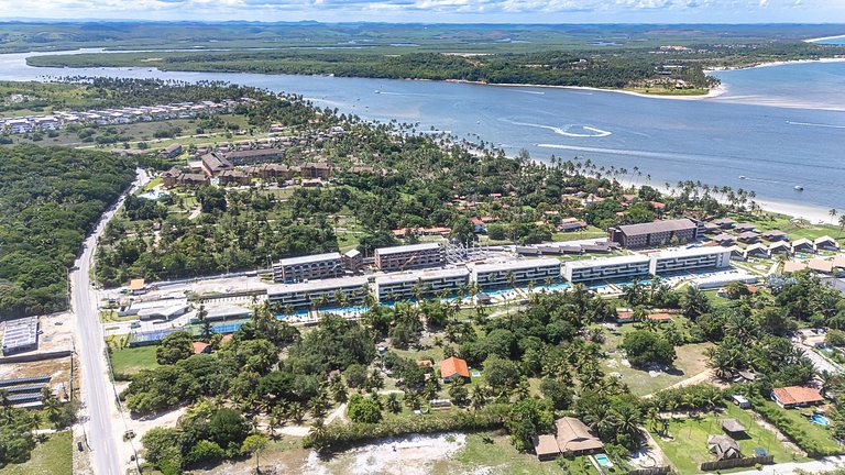 2BR Beachfront Apt Carneiros - SH155