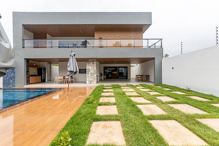 Casa-6 Qrts-Piscina e Area Gourmet Privativa-SH144