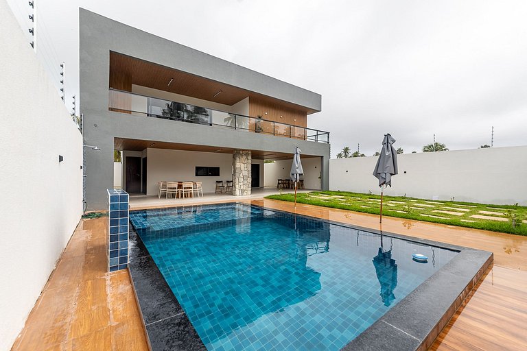 Casa-6 Qrts-Piscina e Area Gourmet Privativa-SH144