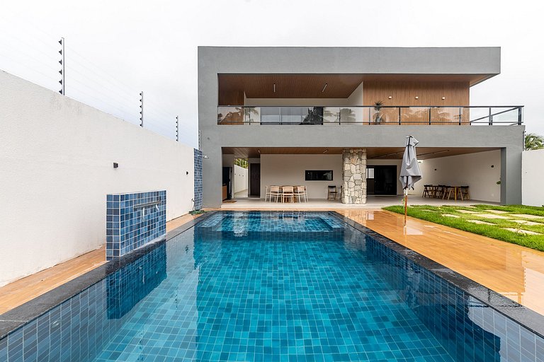 Casa-6 Qrts-Piscina e Area Gourmet Privativa-SH144