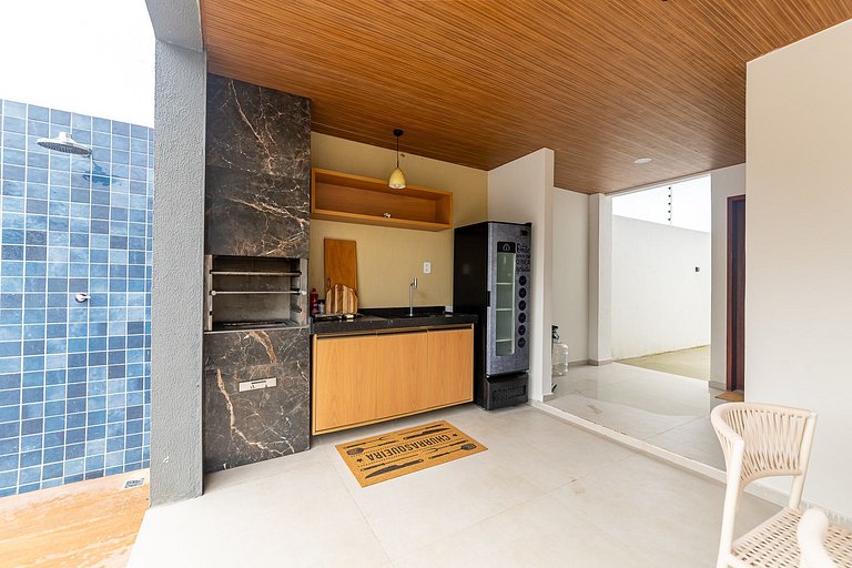 Casa-6 Qrts-Piscina e Area Gourmet Privativa-SH144