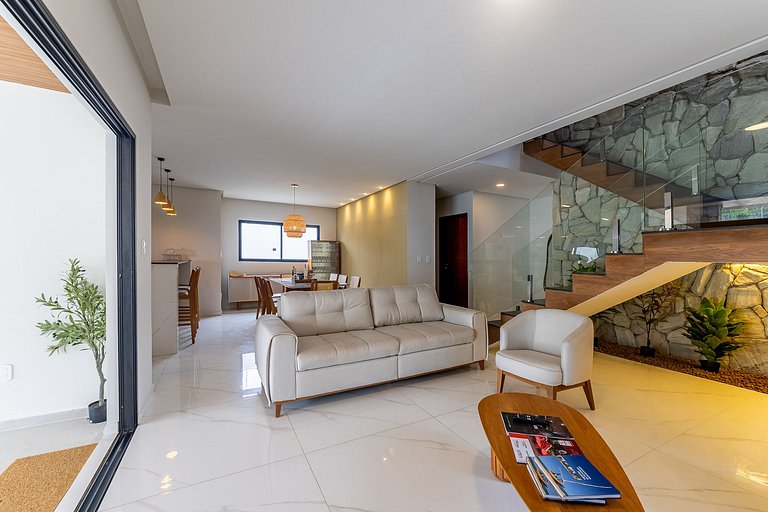 Casa-6 Qrts-Piscina e Area Gourmet Privativa-SH144