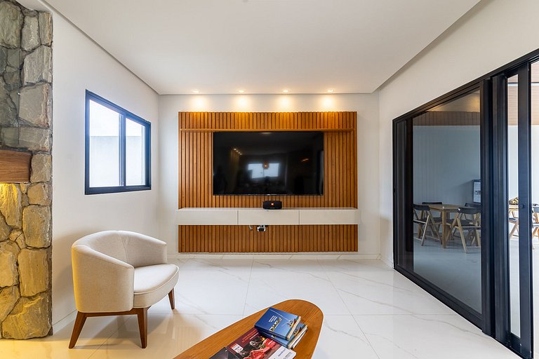 Casa-6 Qrts-Piscina e Area Gourmet Privativa-SH144