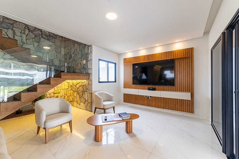Casa-6 Qrts-Piscina e Area Gourmet Privativa-SH144