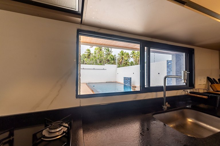 Casa-6 Qrts-Piscina e Area Gourmet Privativa-SH144