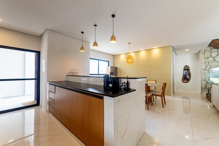Casa-6 Qrts-Piscina e Area Gourmet Privativa-SH144