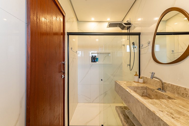 Casa-6 Qrts-Piscina e Area Gourmet Privativa-SH144