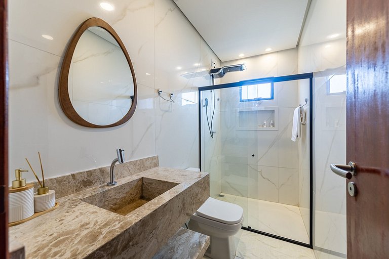 Casa-6 Qrts-Piscina e Area Gourmet Privativa-SH144