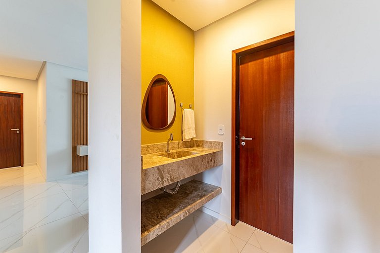 Casa-6 Qrts-Piscina e Area Gourmet Privativa-SH144