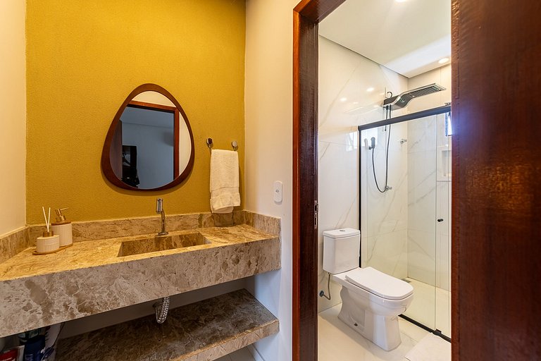 Casa-6 Qrts-Piscina e Area Gourmet Privativa-SH144
