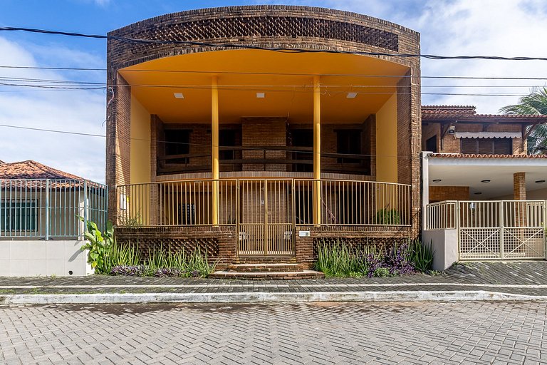 Casa Rústica 4qt beira mar c/piscina-156