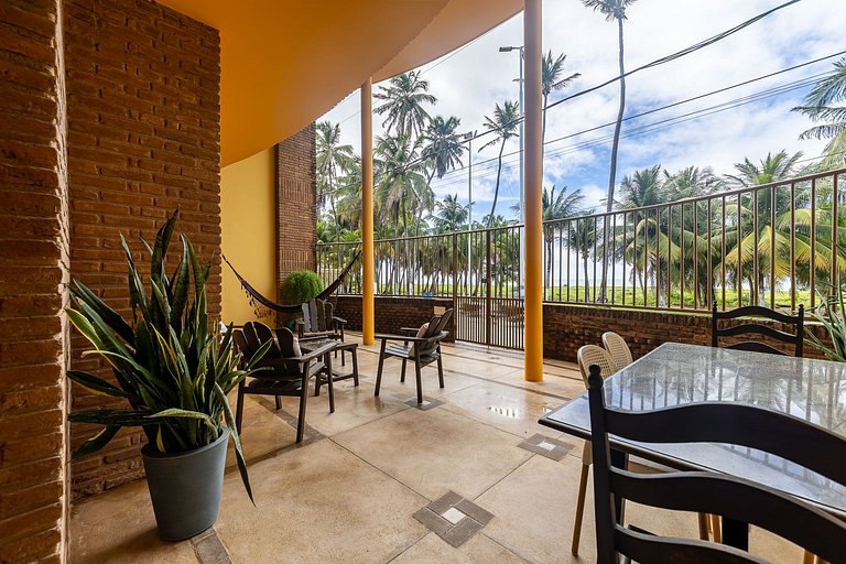 Casa Rústica 4qt beira mar c/piscina-156