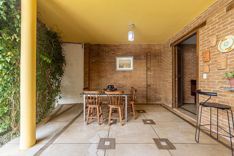 Casa Rústica 4qt beira mar c/piscina-156