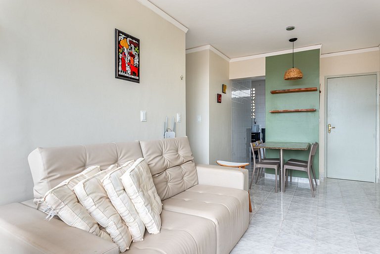Flat 2qts -100m da Praia de Carneiros - SH151