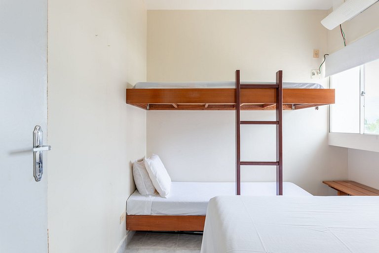 Flat 2qts -100m da Praia de Carneiros - SH151