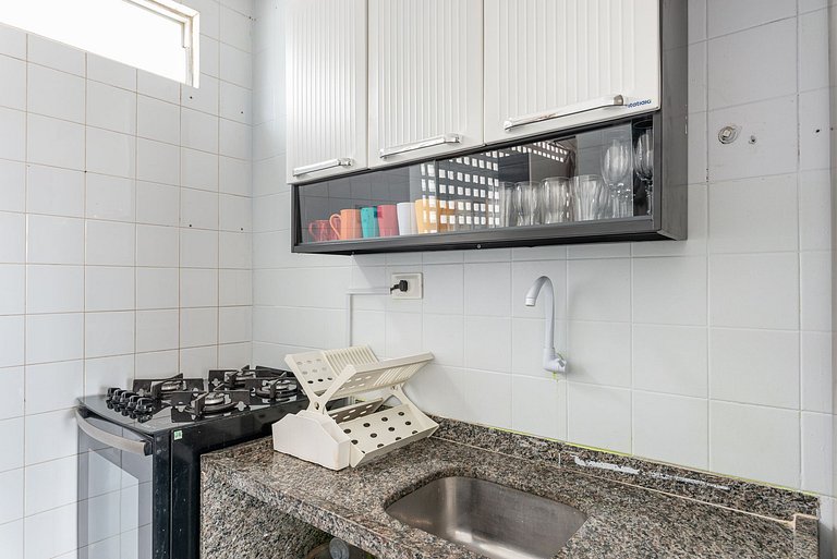Flat 2qts -100m da Praia de Carneiros - SH151
