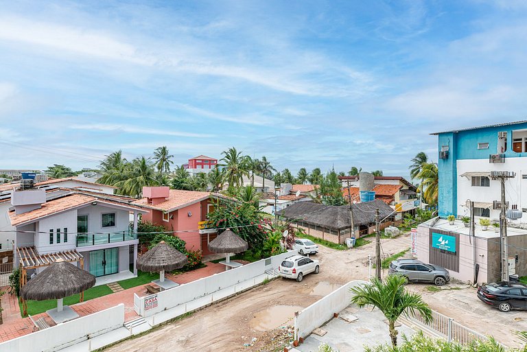 Flat 2qts -100m da Praia de Carneiros - SH151