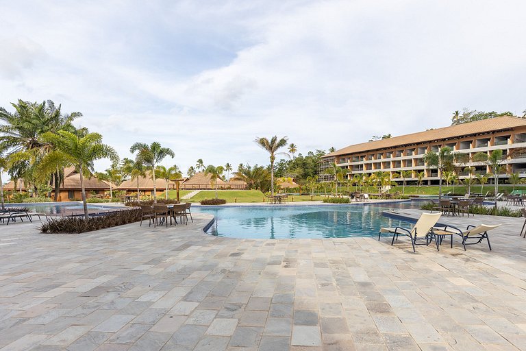 Bangalô EcoResort-4Suites+Piscina+Diarista-SH158