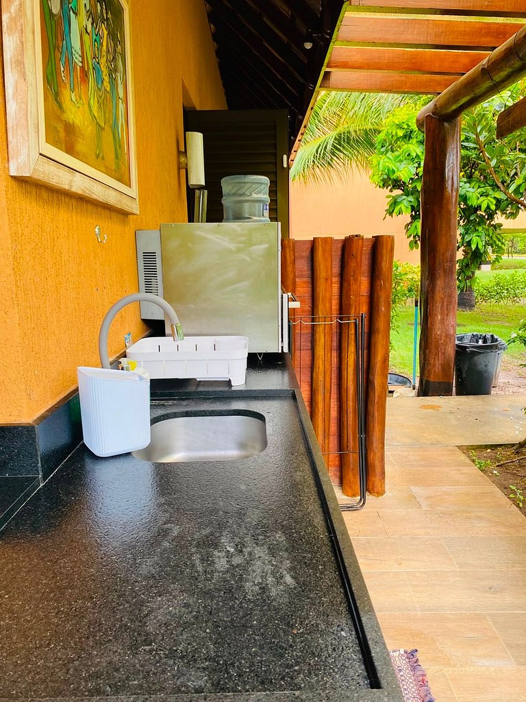 Bangalô Com Cozinheira no EcoResort-4Suites-SH158
