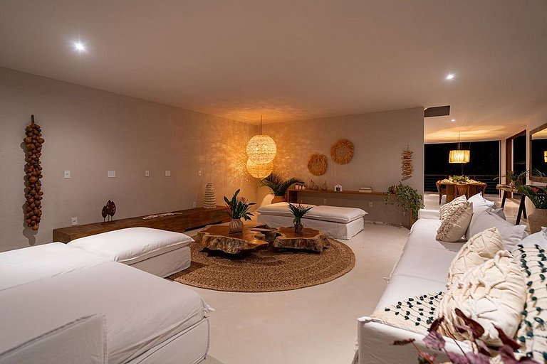 Casa Luxo 5 suítes com piscina e funcionária-159M