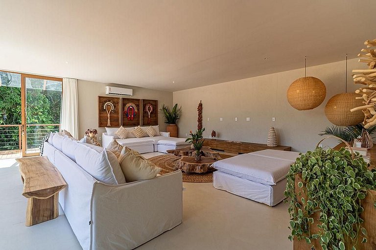 Casa Luxo 5 suítes com piscina e funcionária-159M