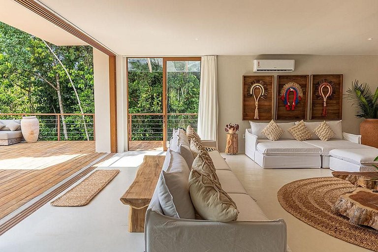 Casa Luxo 5 suítes com piscina e funcionária-159M