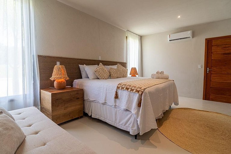 Casa Luxo 5 suítes com piscina e funcionária-159M
