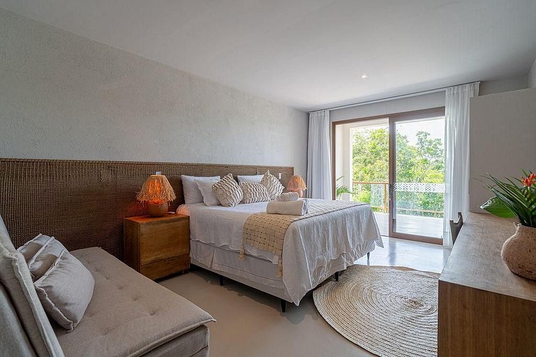 Casa Luxo 5 suítes com piscina e funcionária-159M