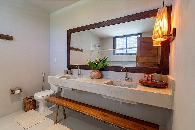 Casa Luxo 5 suítes com piscina e funcionária-159M