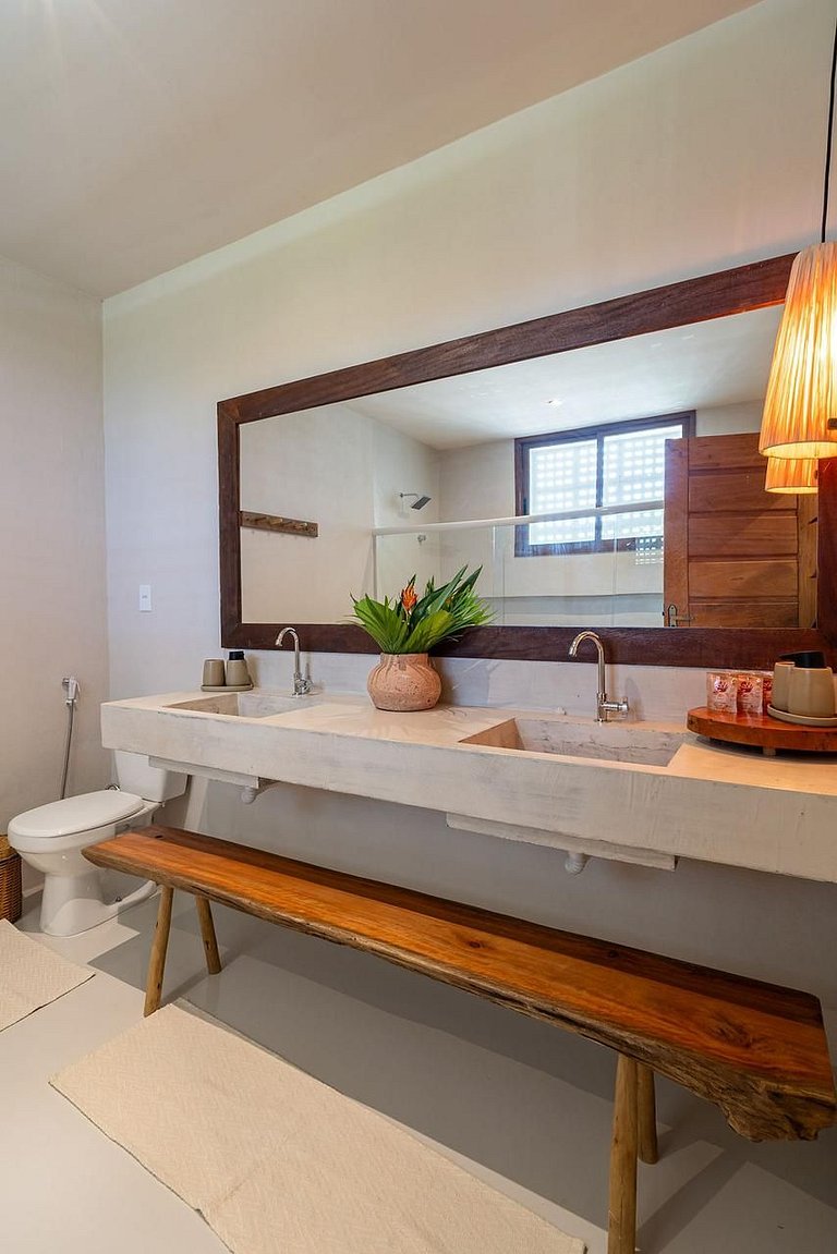 Casa Luxo 5 suítes com piscina e funcionária-159M
