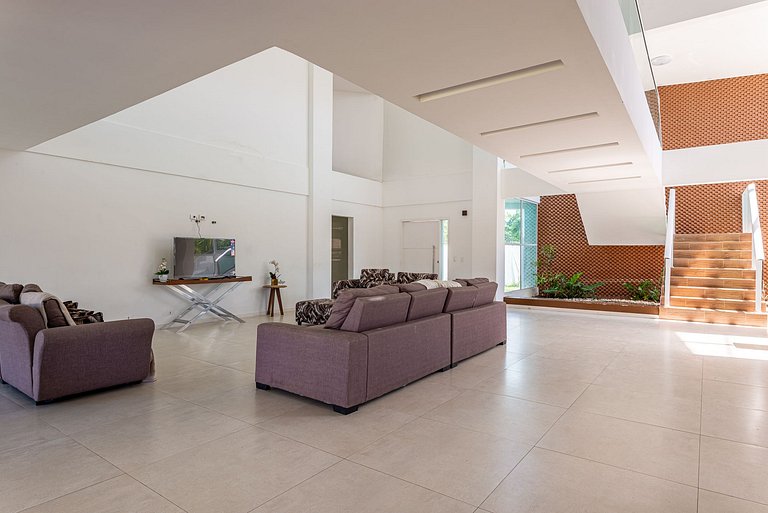 Mansão c Piscina Privativa-6 suites 082M