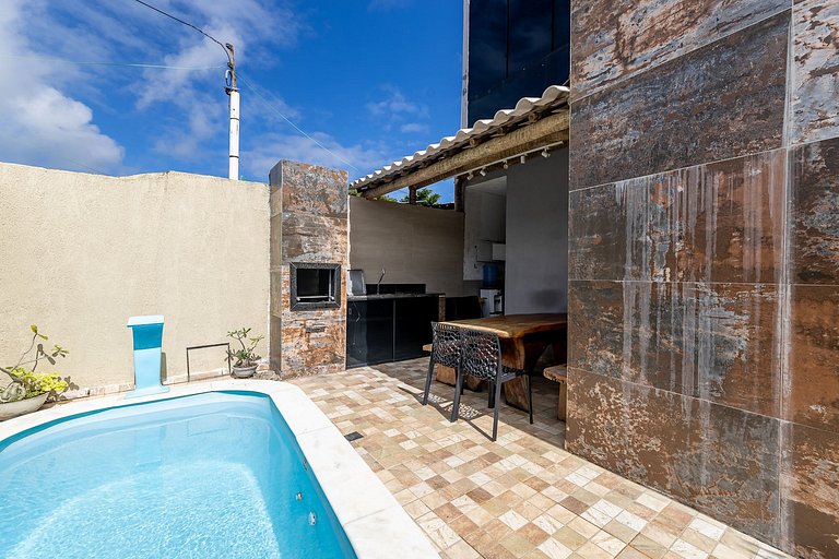 Conforto em Japaratinga-Piscina Aquecida Privada-SH160D