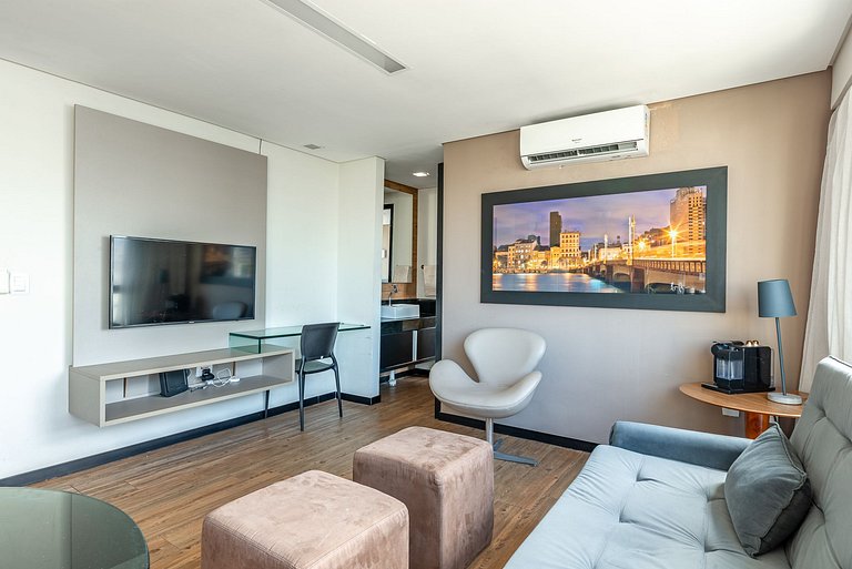 Flat Moderno em Boa Viagem-5min Aeroporto & Praia