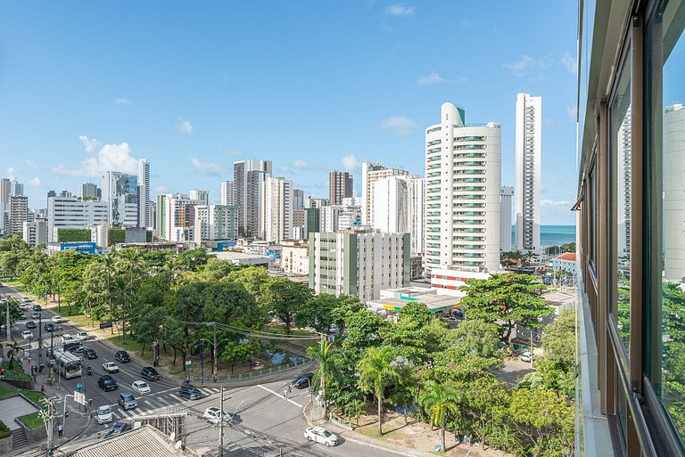 Flat Moderno em Boa Viagem-5min Aeroporto & Praia