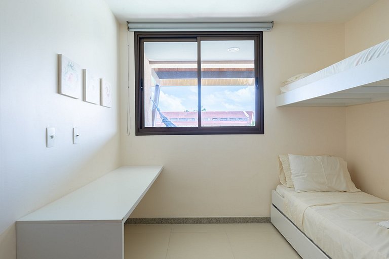 Ap conforto 2 quartos com varanda no OKA - 170D