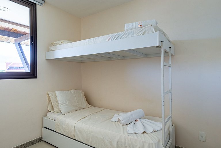 Ap conforto 2 quartos com varanda no OKA - 170D