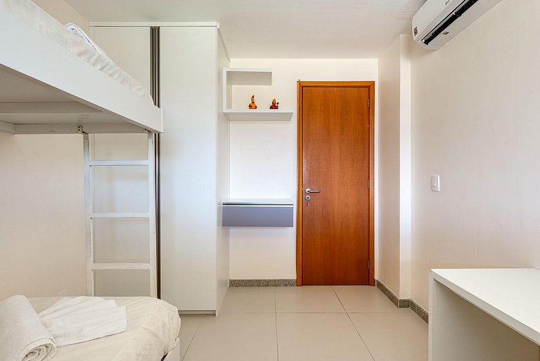 Ap conforto 2 quartos com varanda no OKA - 170D