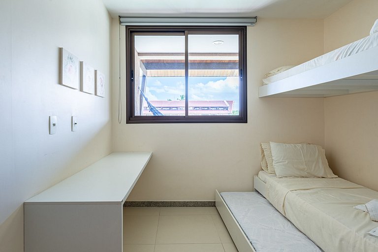 Ap conforto 2 quartos com varanda no OKA - 170D