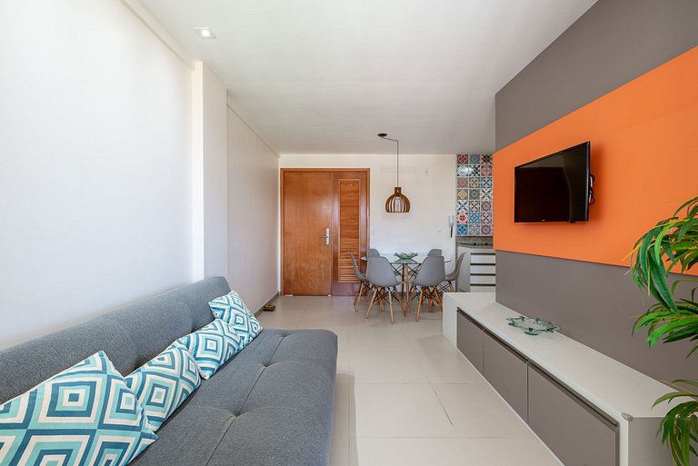 Ap conforto 2 quartos com varanda no OKA - 170D